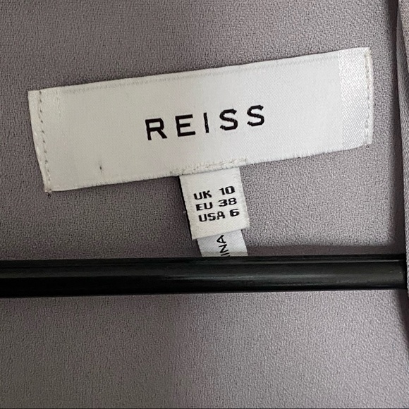 REISS Gray jumpsuit With button back and side pockets - Picture 5 of 12